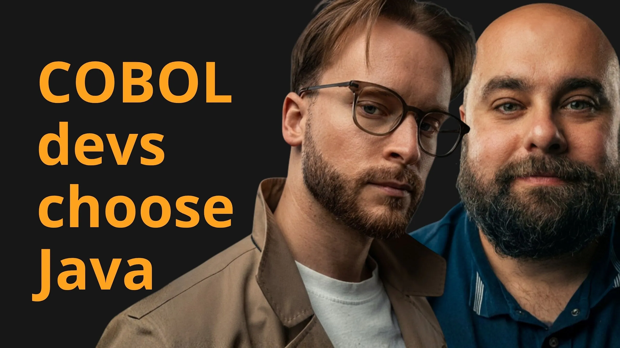 Cover zum Expertengespräch über 'COBOL-Unit-Tests: Java-Tests laufen im Mainframe-Debugger' mit Bartosz Filipek, Szymon Wałachowski und Richard Seidl.
