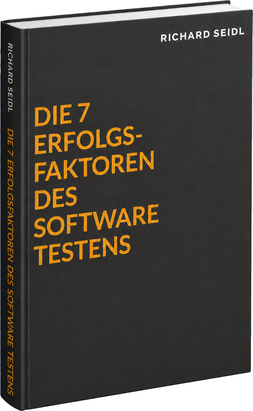 Cover of the e-book The 7 Success Factors of Software Testing by Richard Seidl