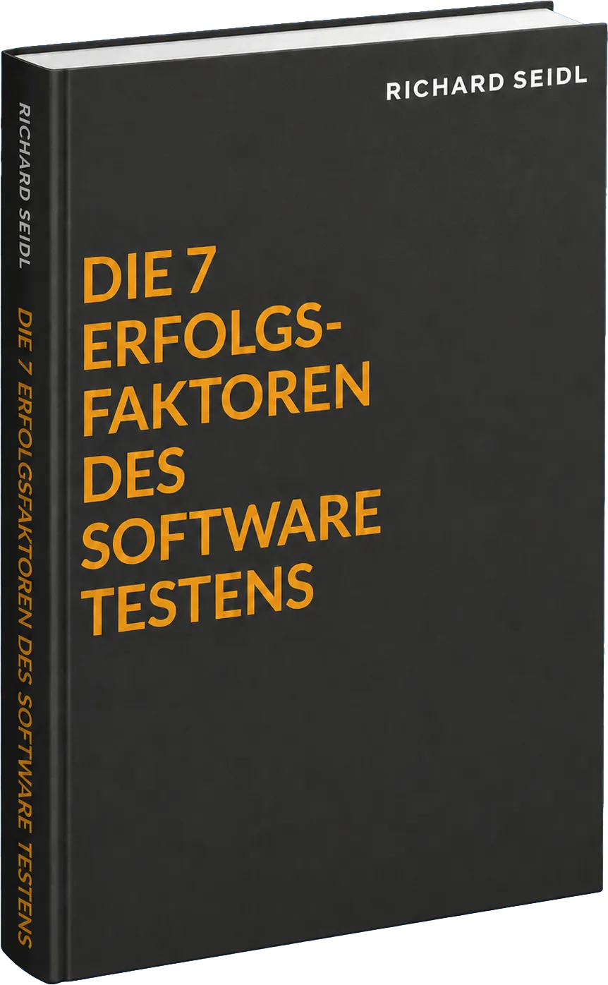 Cover of the e-book The 7 Success Factors of Software Testing by Richard Seidl