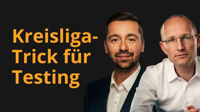 Fußballanalyse trifft Softwaretest