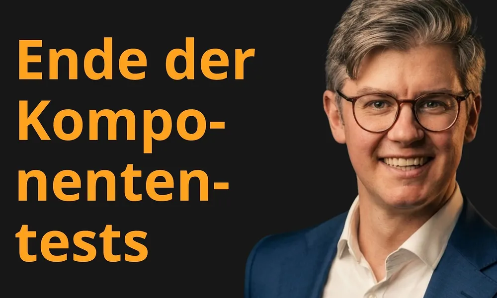 Testen von Webkomponenten vs. UI Elementen