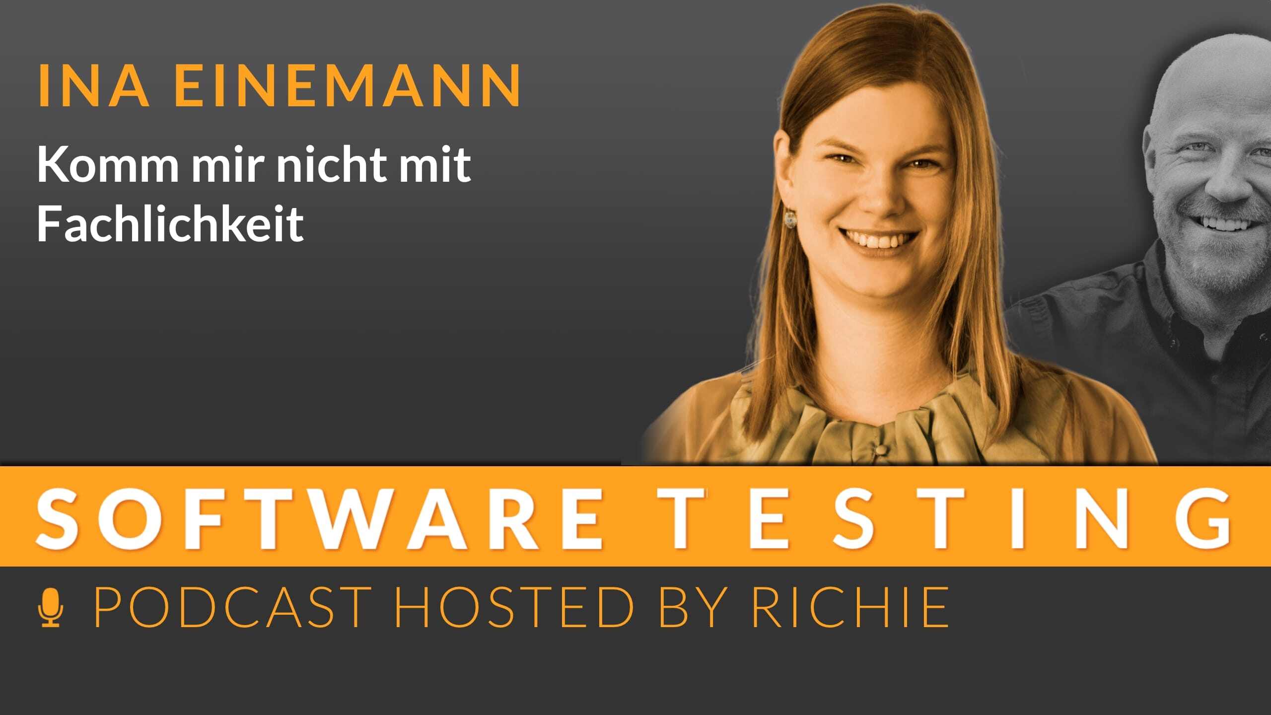 Cover zum Expertengespräch über 'Komm mir nicht mit Fachlichkeit' mit Ina Einemann und Richard Seidl.