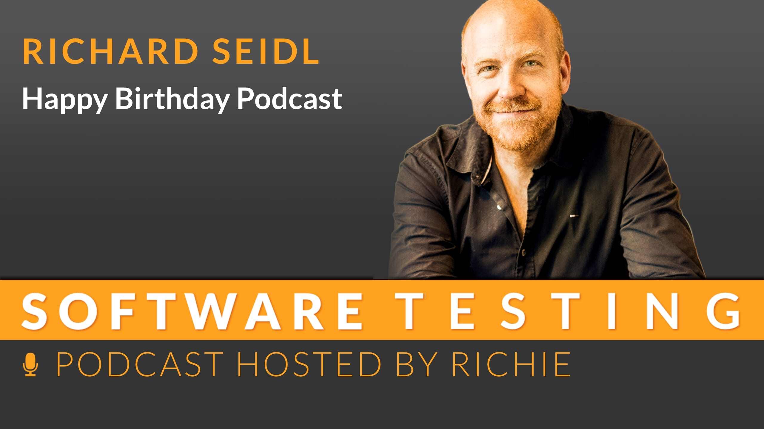 Cover zum Expertengespräch über 'Happy Birthday Podcast' mit Richard Seidl.