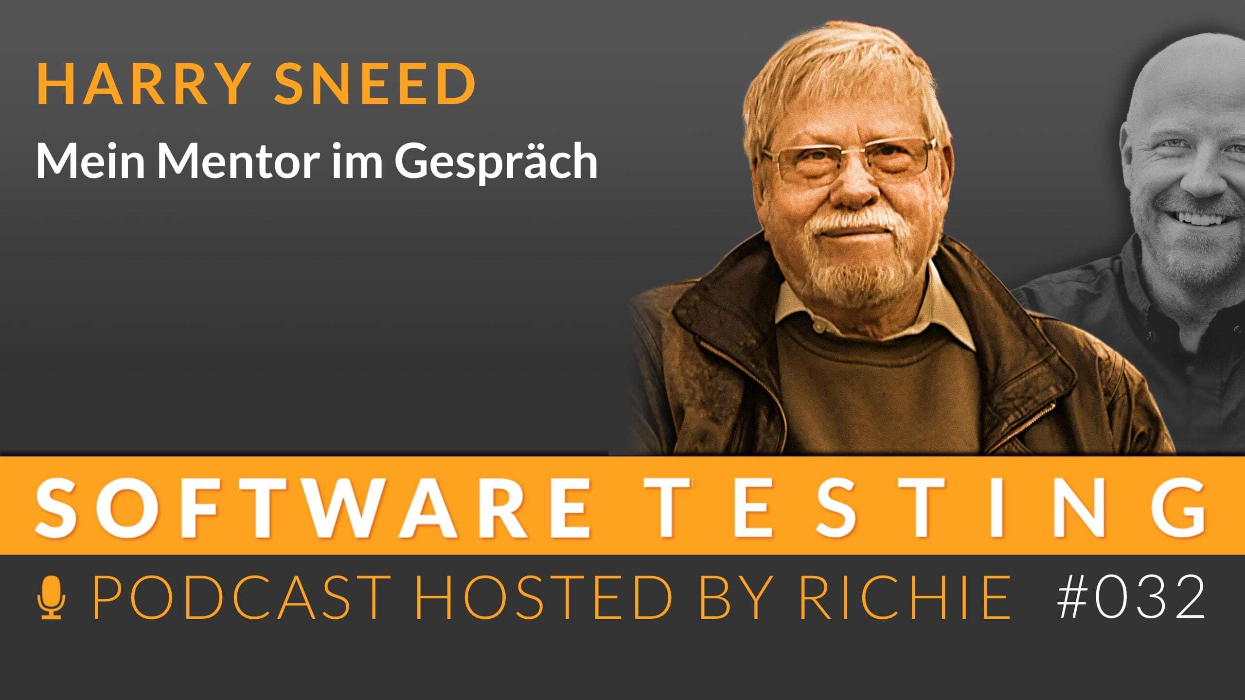 Cover zum Expertengespräch über 'Mein Mentor im Gespräch' mit Harry Marsh Sneed und Richard Seidl.