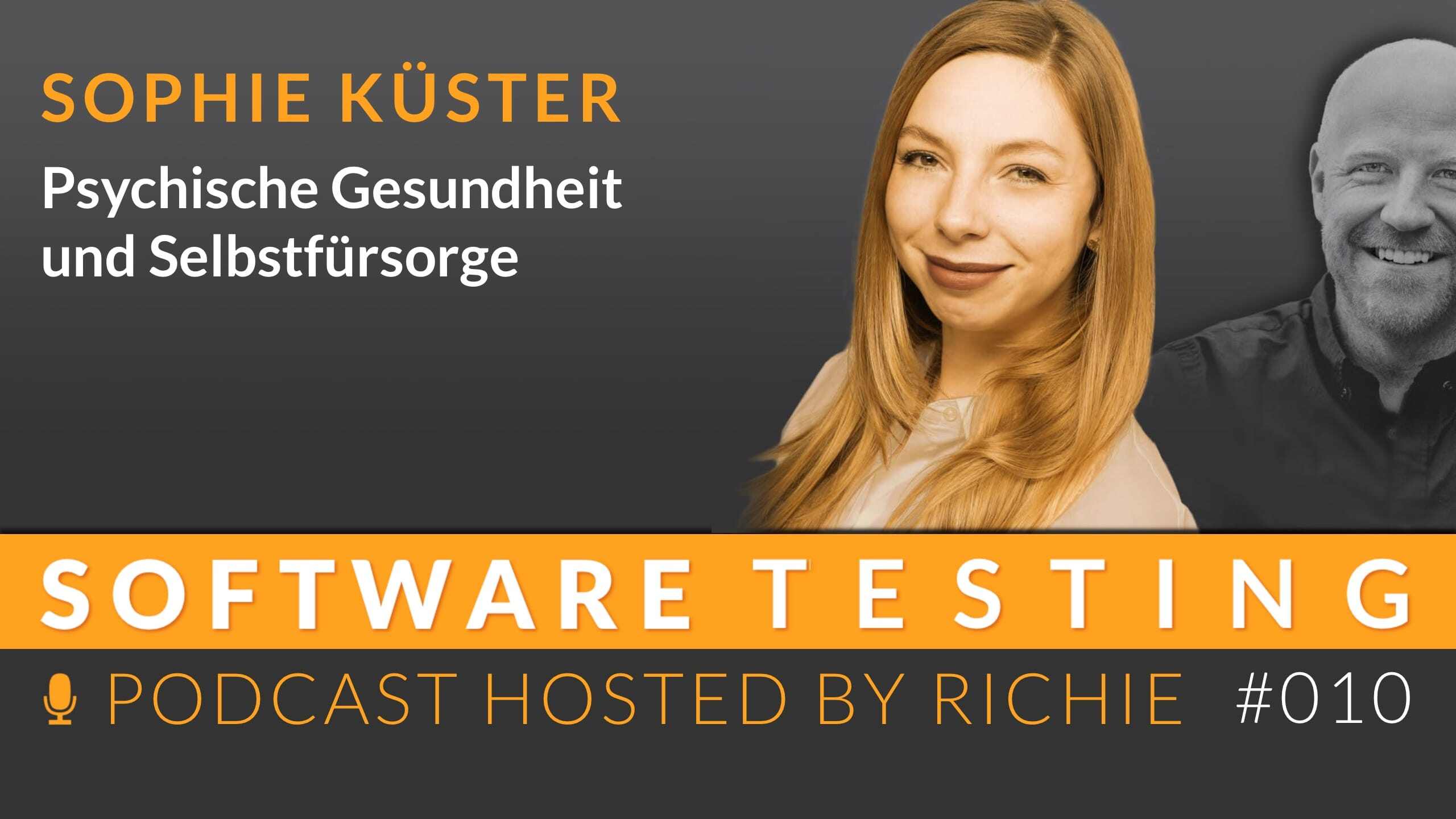 Cover zum Expertengespräch über 'Psychische Gesundheit und Selbstfürsorge' mit Sophie Küster und Richard Seidl.