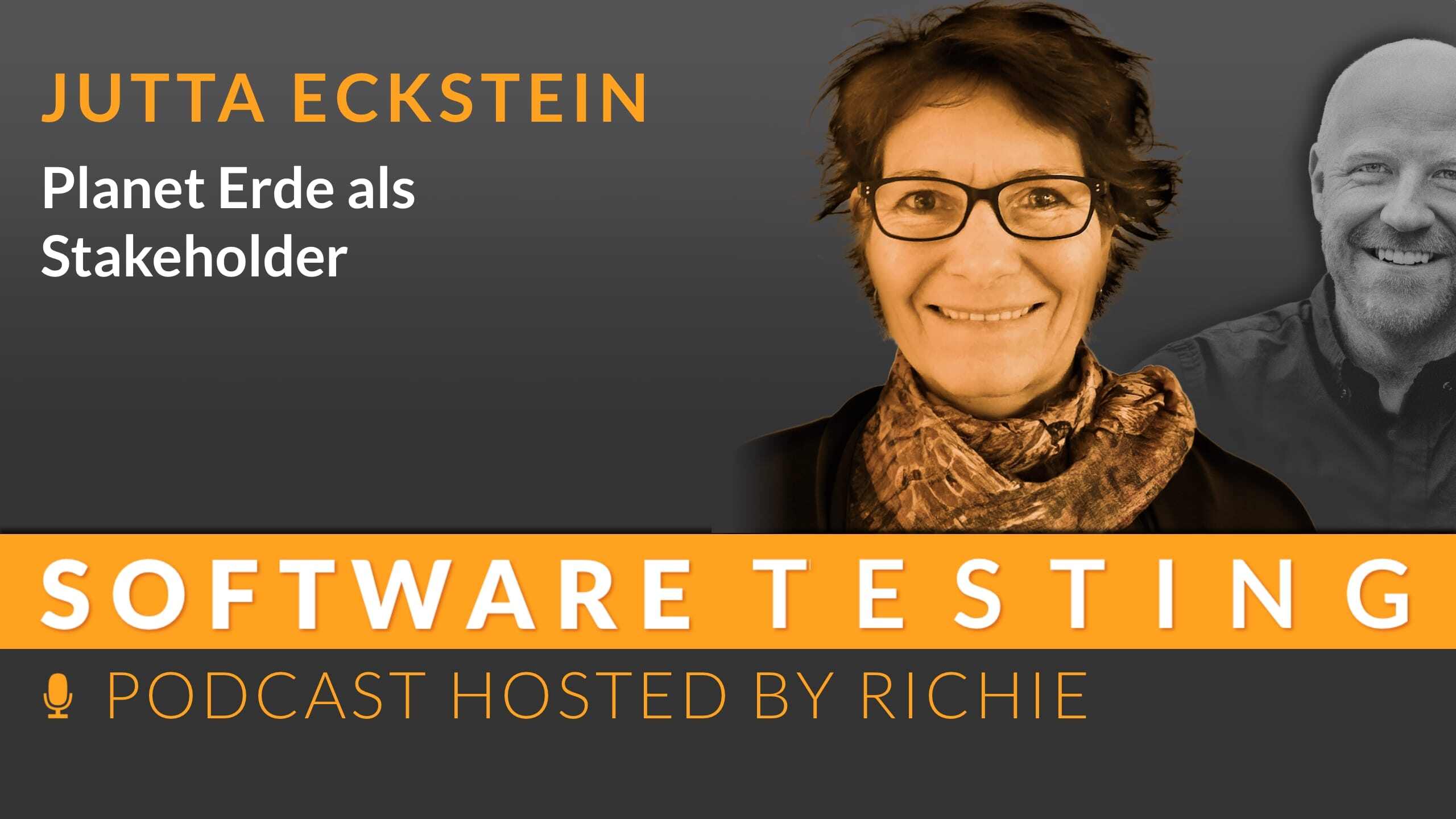 Cover zum Expertengespräch über 'Planet Erde als Stakeholder' mit Jutta Eckstein und Richard Seidl.