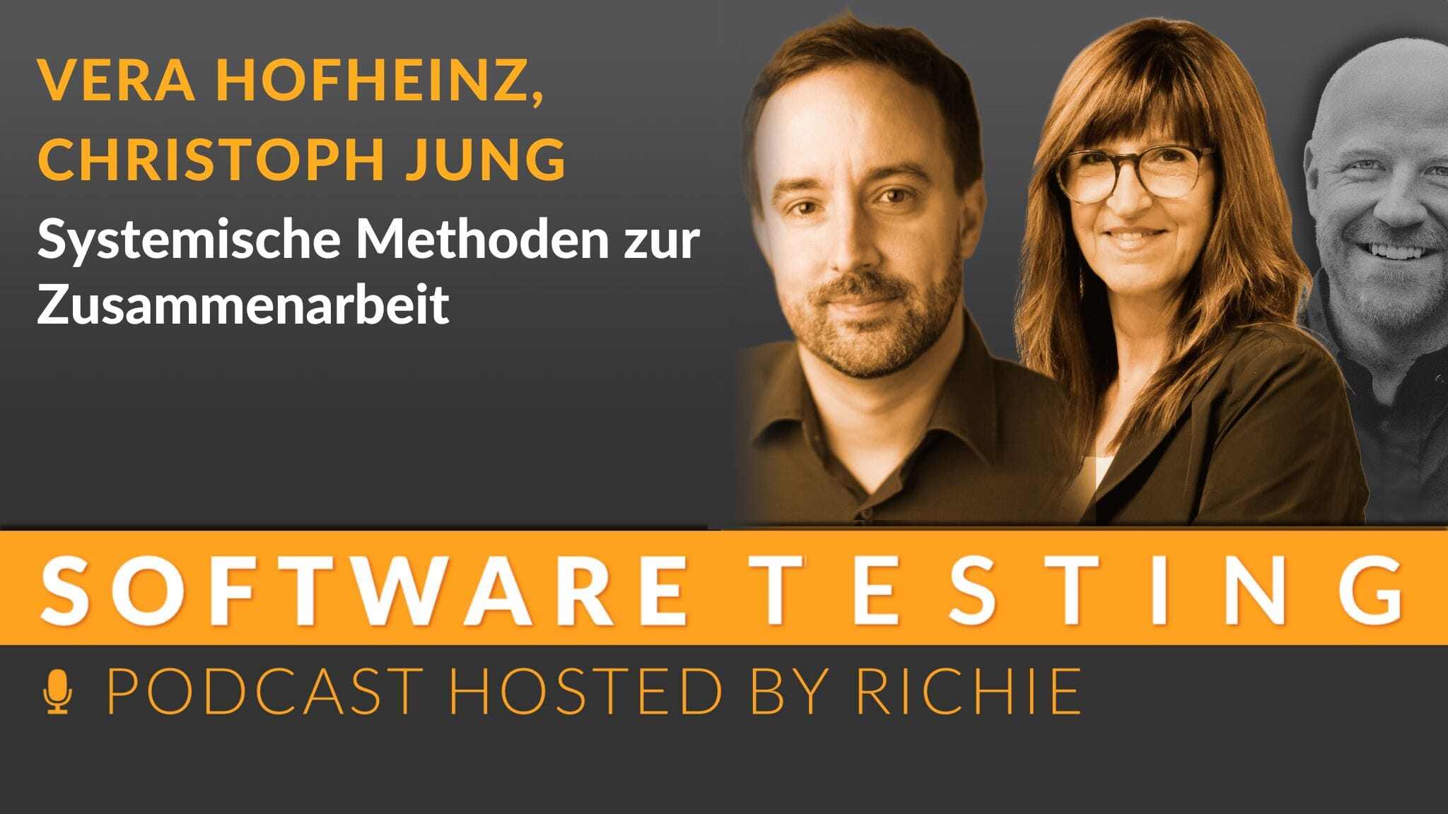 Cover zum Expertengespräch über 'Systemische Methoden zur Zusammenarbeit' mit Christoph JungVera Hofheinz und Richard Seidl.