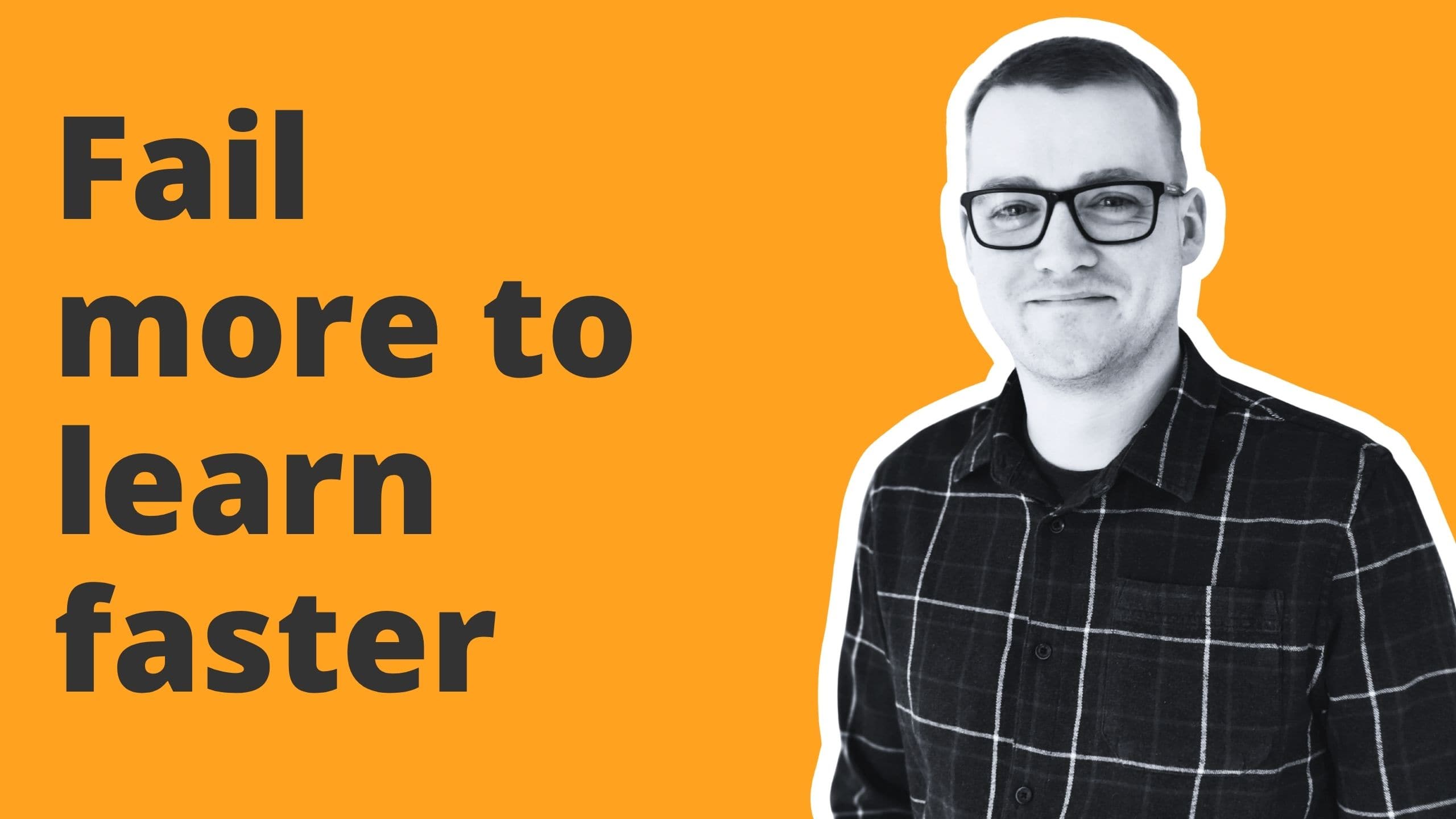 Cover zum Expertengespräch über 'Schneller lernen durch Fehler ' mit Chris Armstrong und Richard Seidl.