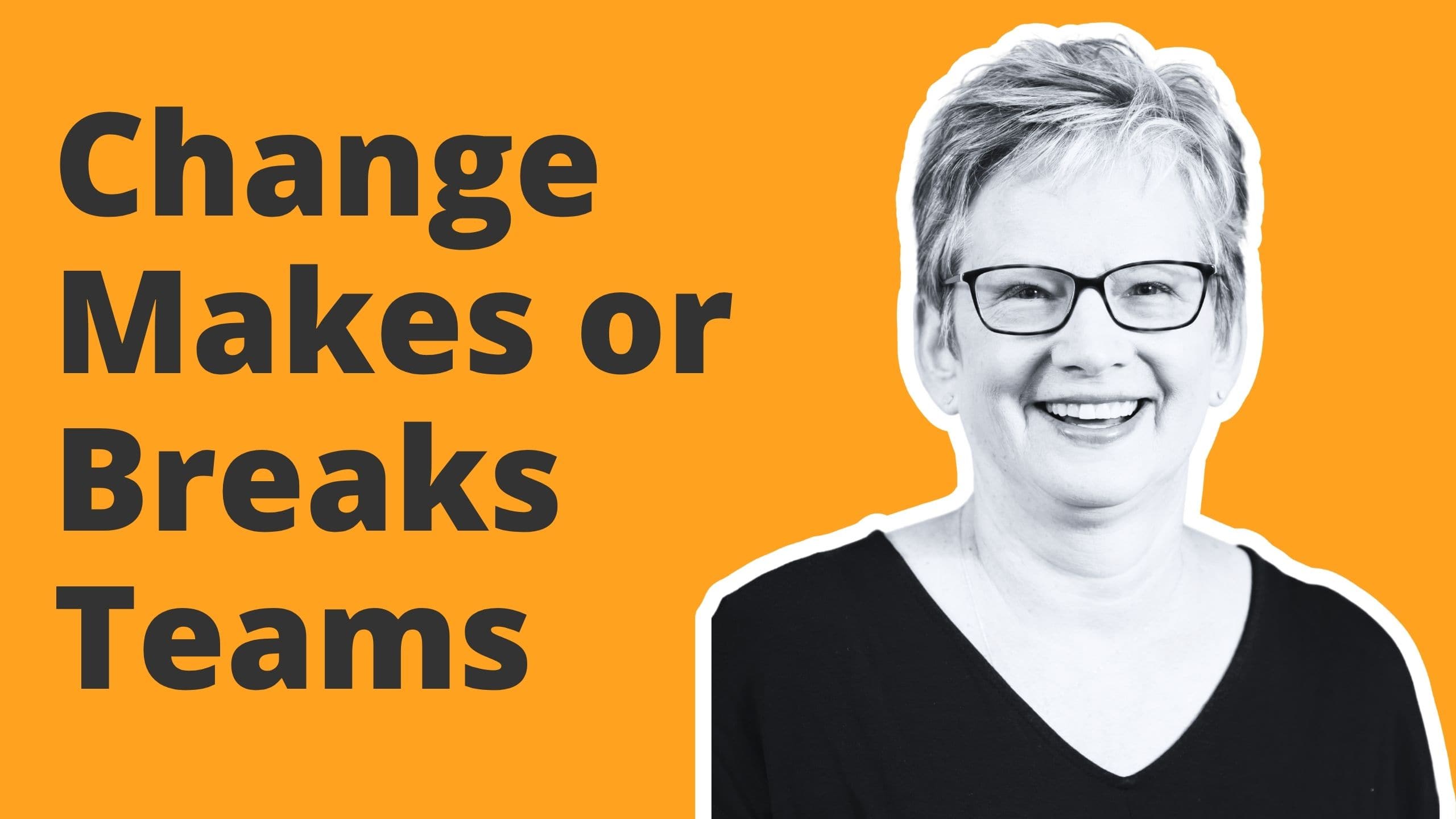 Cover zum Expertengespräch über 'Veränderung macht Teams kaputt' mit Mary Lynn Manns und Richard Seidl.