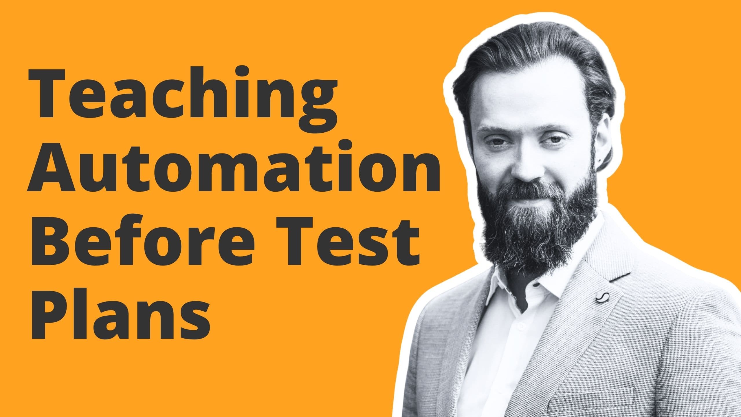 Cover zum Expertengespräch über 'Lehren von Software Testing' mit Dmitrij Nikolajev und Richard Seidl.