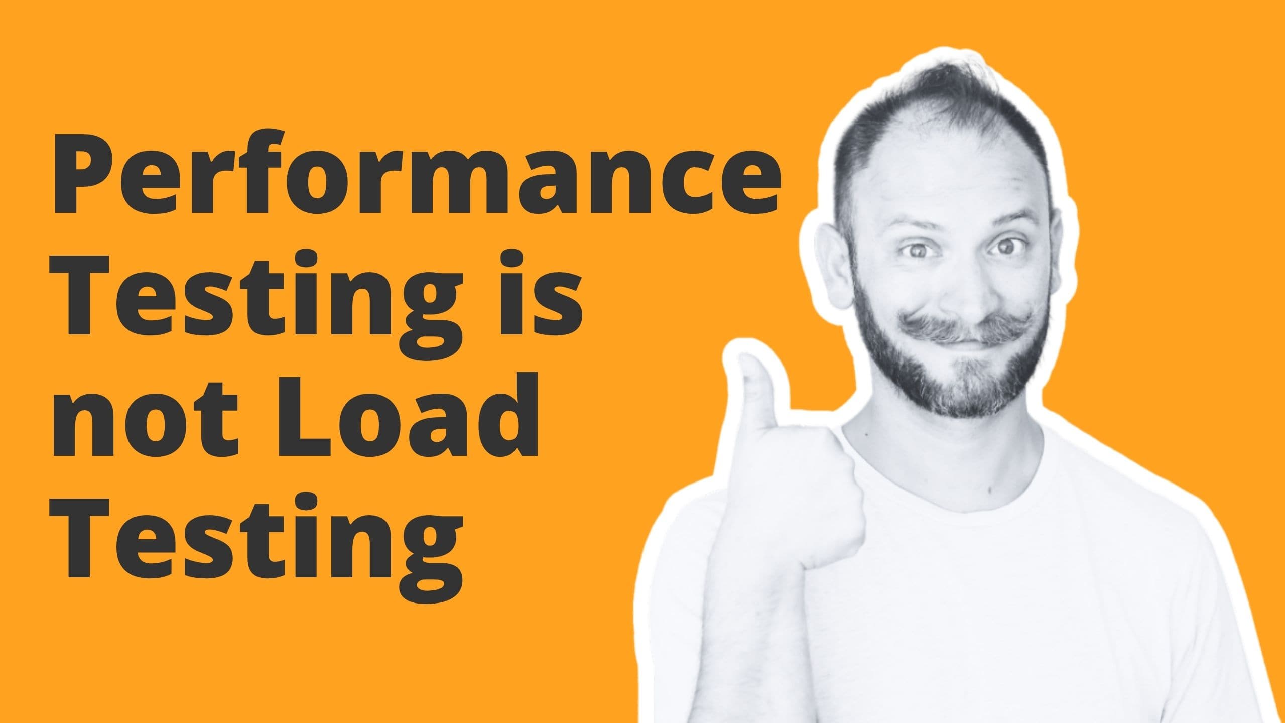 Performanztests sind keine Lasttests